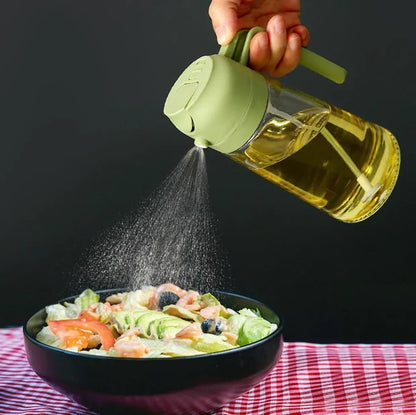 2-in-1 Oil Spray & Pour Bottle