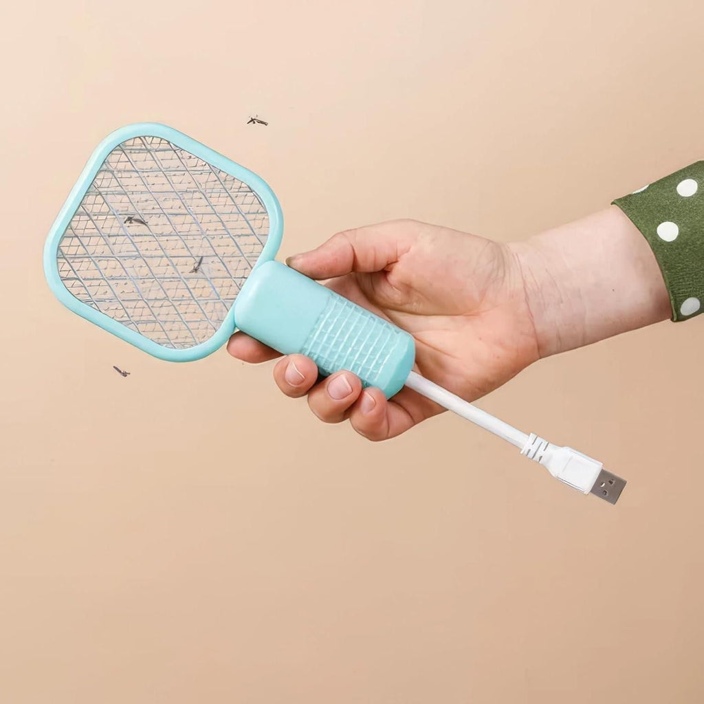 Mini Mosquito Killer Racquet Lamp 2 in 1