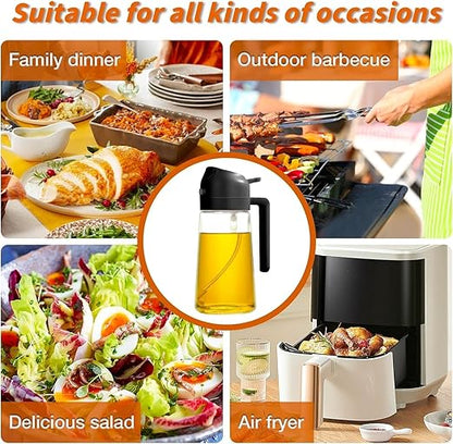 2-in-1 Oil Spray & Pour Bottle