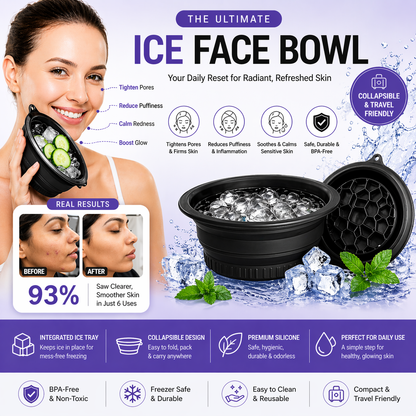 Silicone Face Ice Bowl