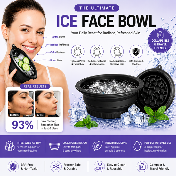 Silicone Face Ice Bowl