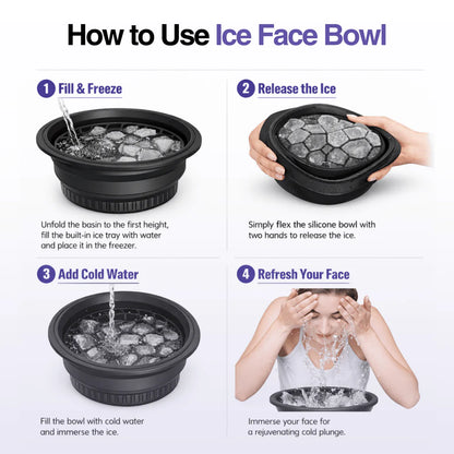 Silicone Face Ice Bowl